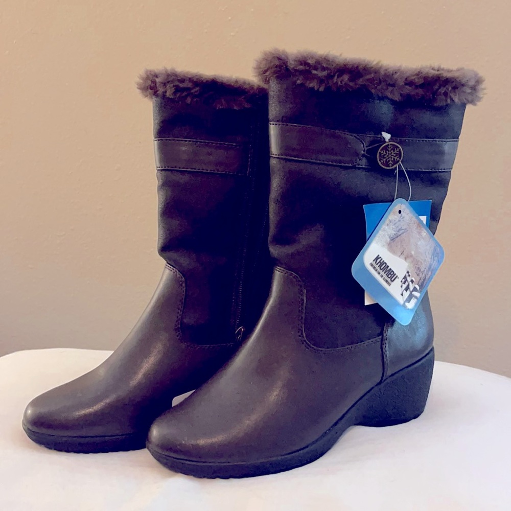 NEW Khombu Boots  Snowflake Style